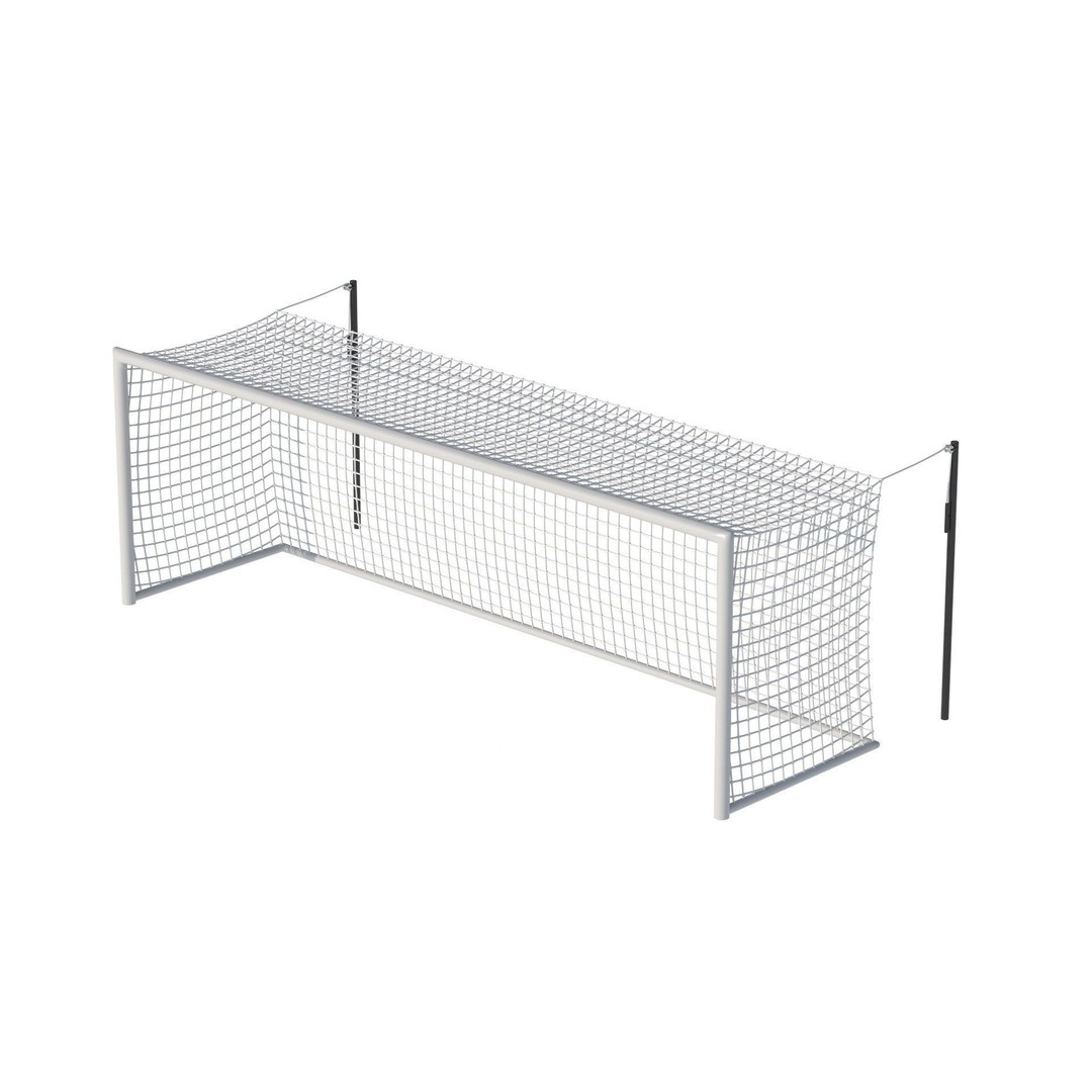 Soccer Goal 3D Model – Low Poly Game Asset, FBX, PBR Textures - View 5