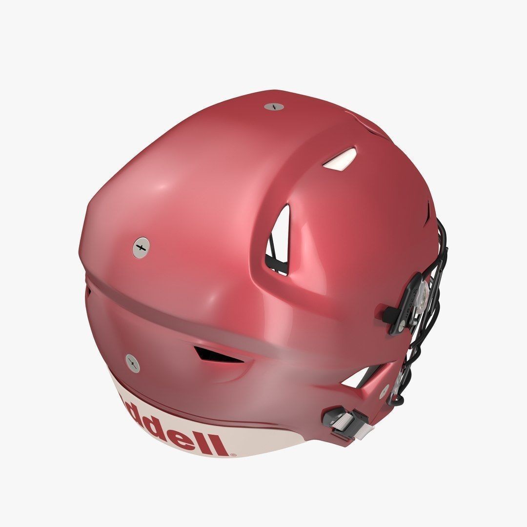 Riddel Speedflex Helmet 3D Model – Low Poly Game Asset, FBX, PBR Textures - View 11