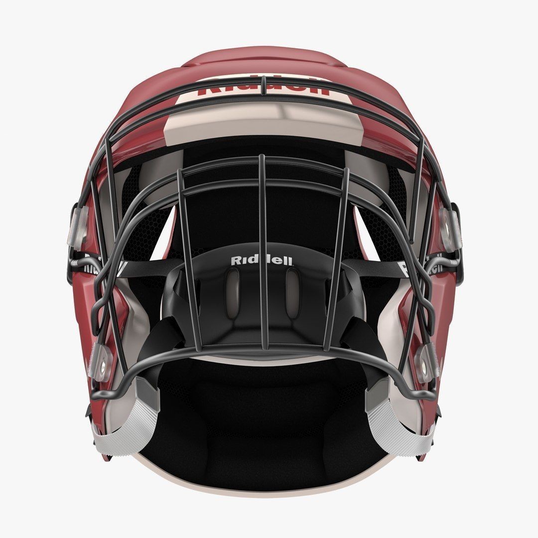Riddel Speedflex Helmet 3D Model – Low Poly Game Asset, FBX, PBR Textures - View 17