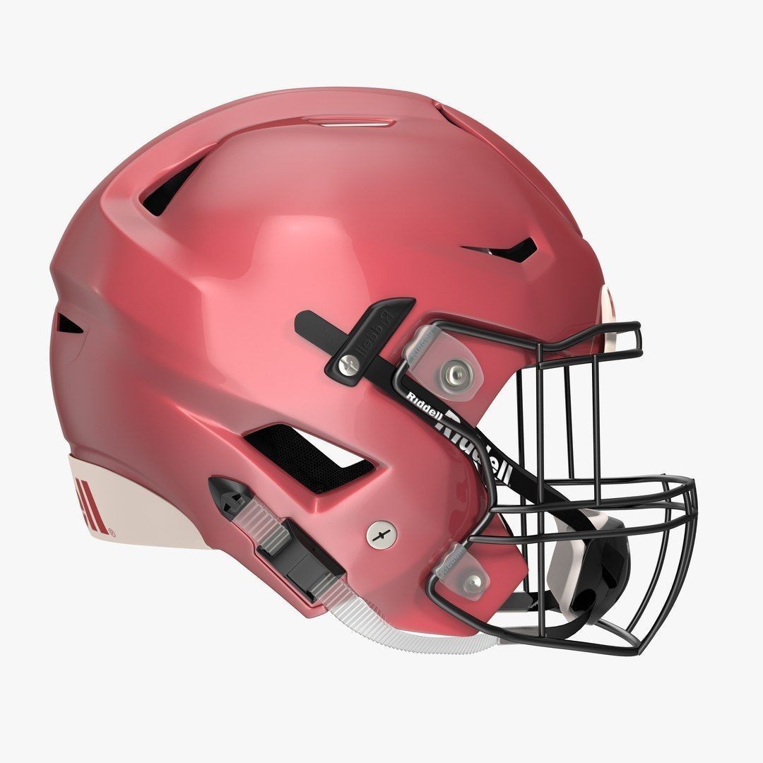 Riddel Speedflex Helmet 3D Model – Low Poly Game Asset, FBX, PBR Textures - View 8