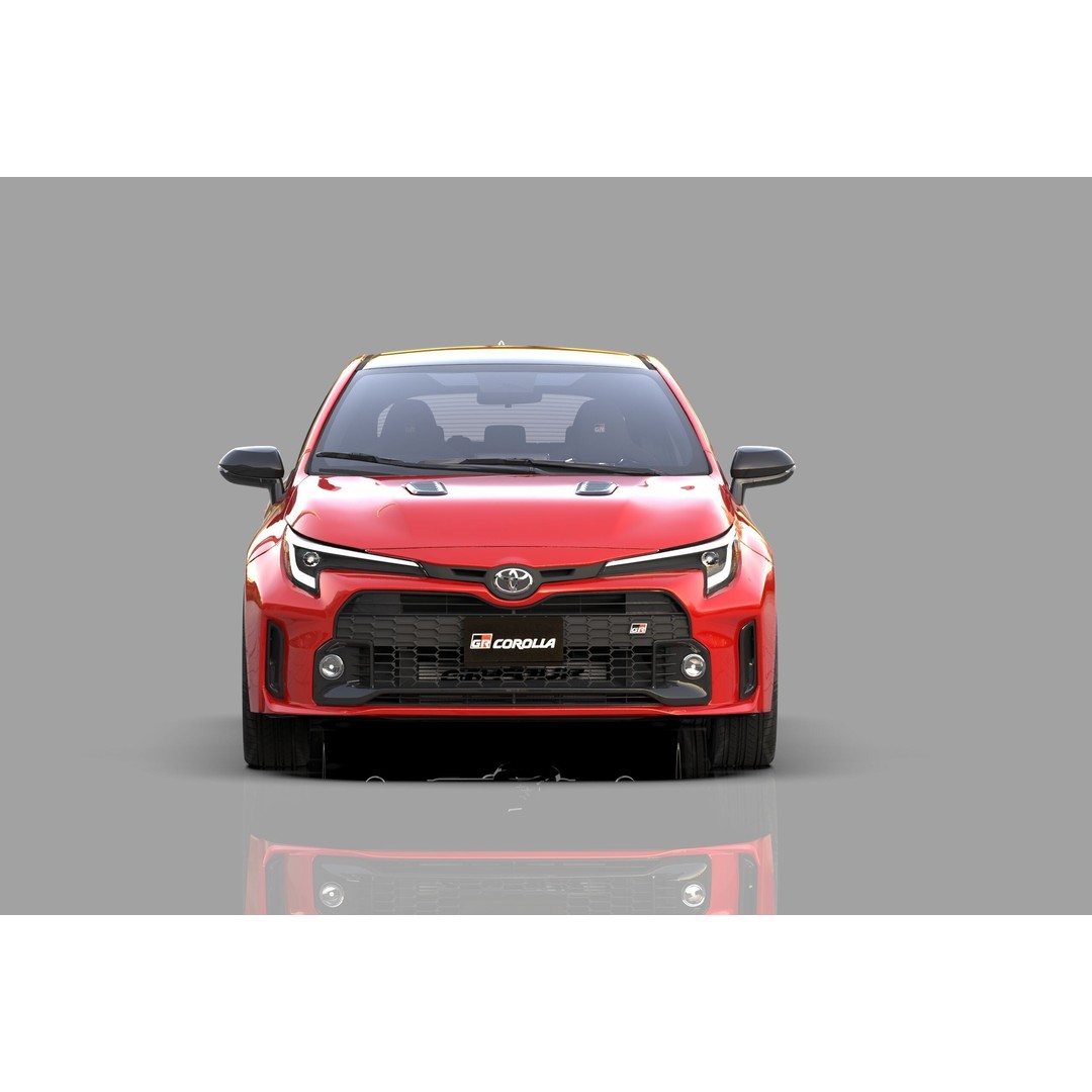 Toyota Corolla GR 2022 3D Model – High Poly Interior, FBX, Blender - View 11