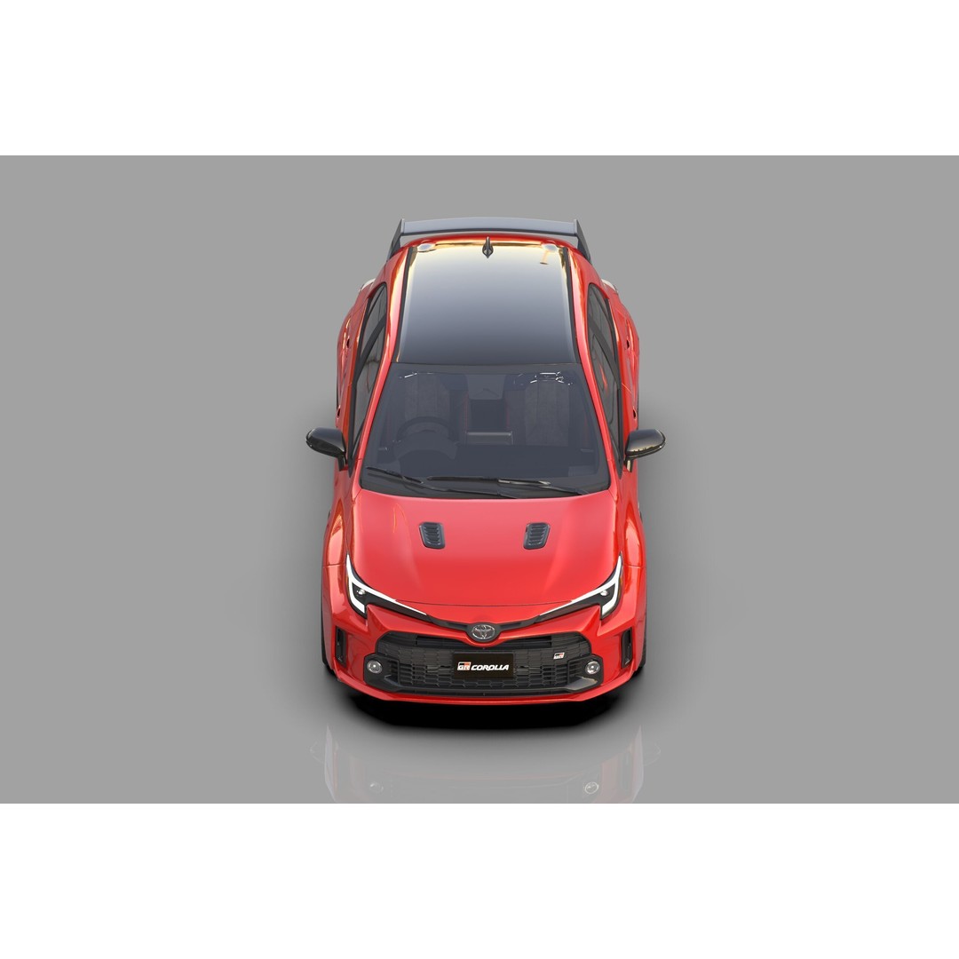 Toyota Corolla GR 2022 3D Model – High Poly Interior, FBX, Blender - View 15