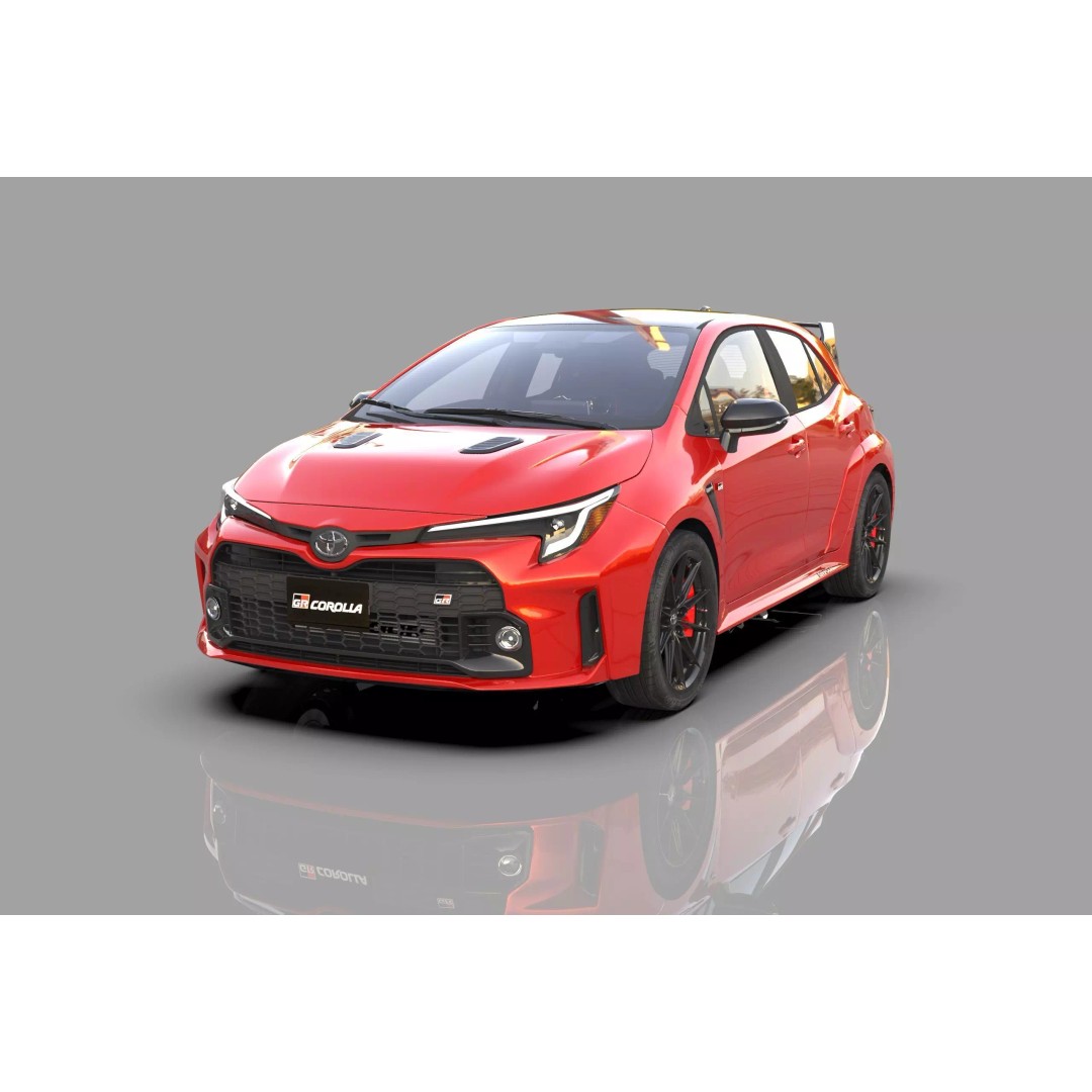 Toyota Corolla GR 2022 3D Model – High Poly Interior, FBX, Blender - View 2