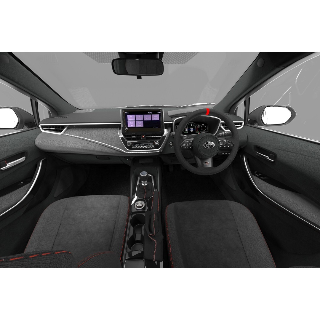 Toyota Corolla GR 2022 3D Model – High Poly Interior, FBX, Blender - View 21