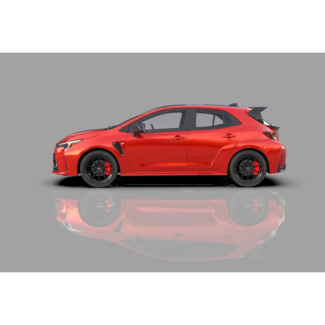 Toyota Corolla GR 2022 3D Model – High Poly Interior, FBX, Blender - View 4