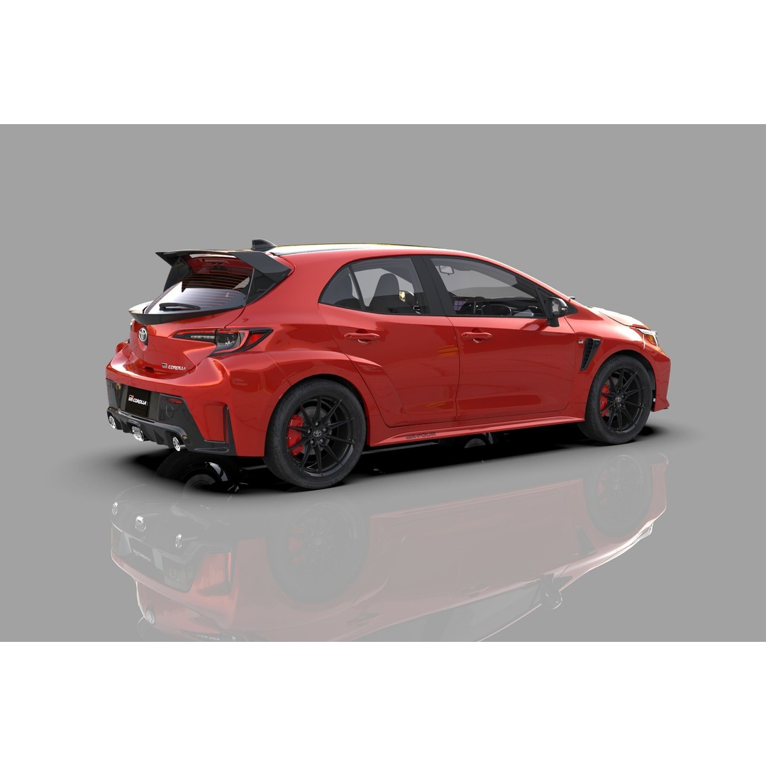 Toyota Corolla GR 2022 3D Model – High Poly Interior, FBX, Blender - View 7