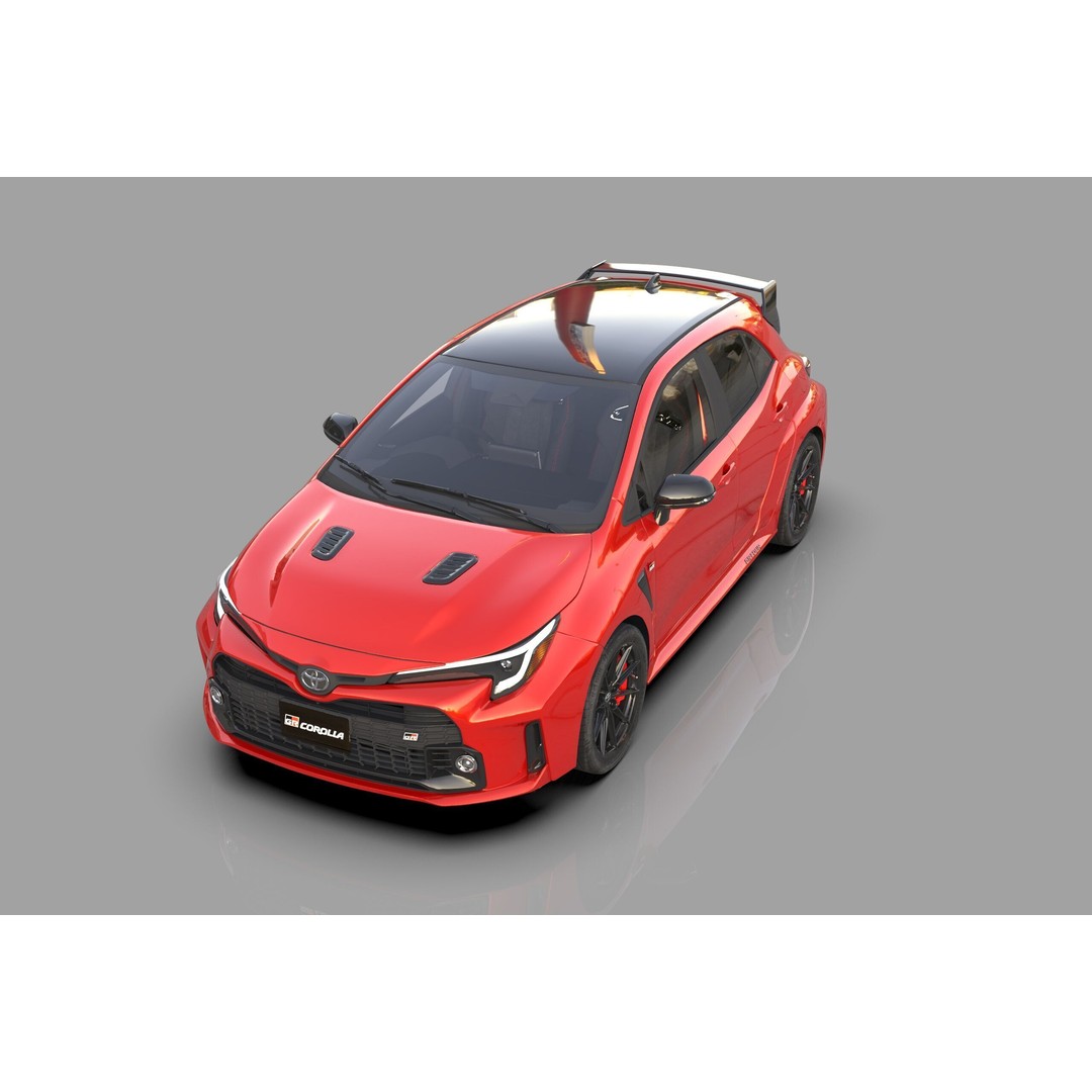 Toyota Corolla GR 2022 3D Model – High Poly Interior, FBX, Blender - View 9