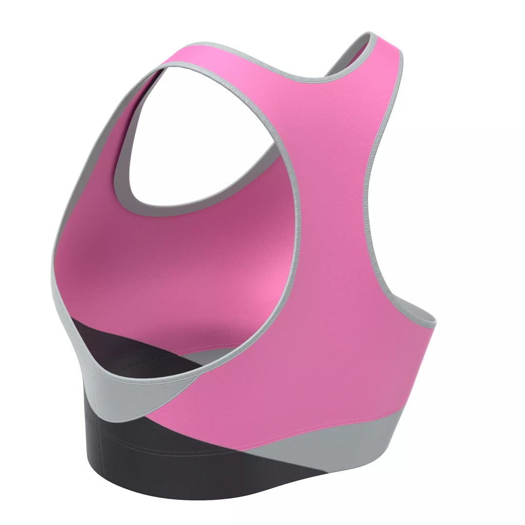 Sport Bra 3D Model – Low Poly Clothing Asset, PBR Textures, FBX - View 27