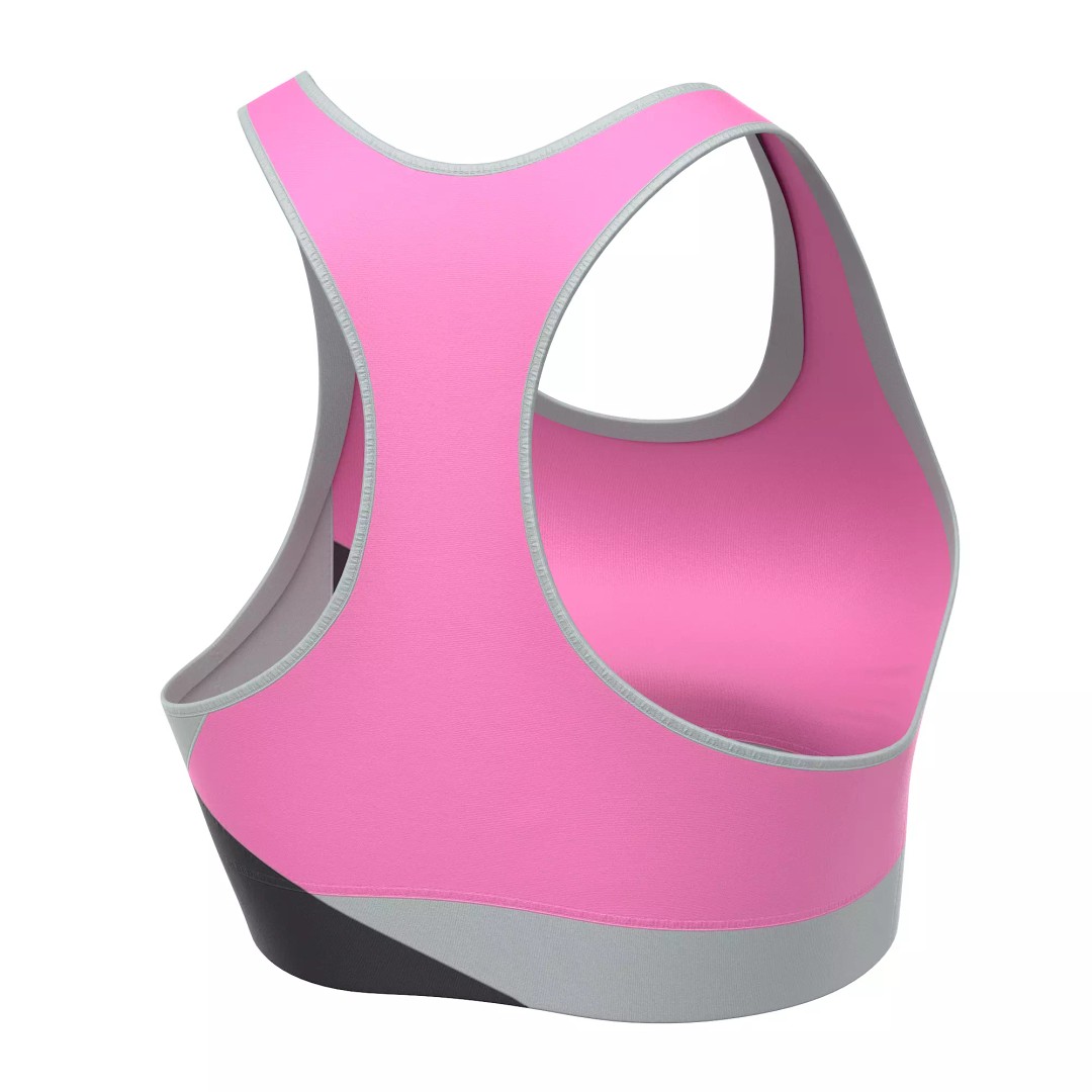 Sport Bra 3D Model – Low Poly Clothing Asset, PBR Textures, FBX - View 32