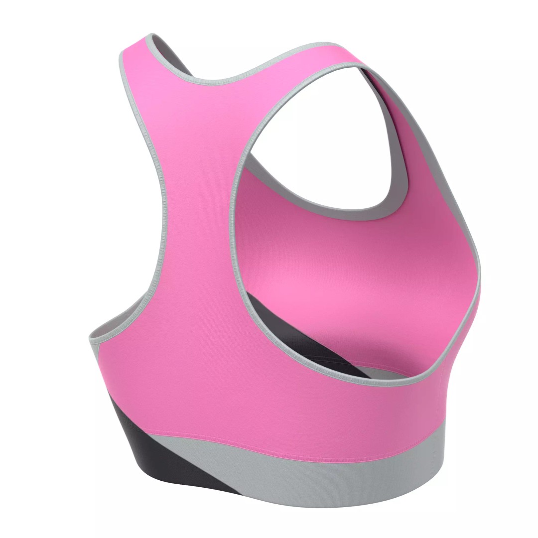Sport Bra 3D Model – Low Poly Clothing Asset, PBR Textures, FBX - View 33