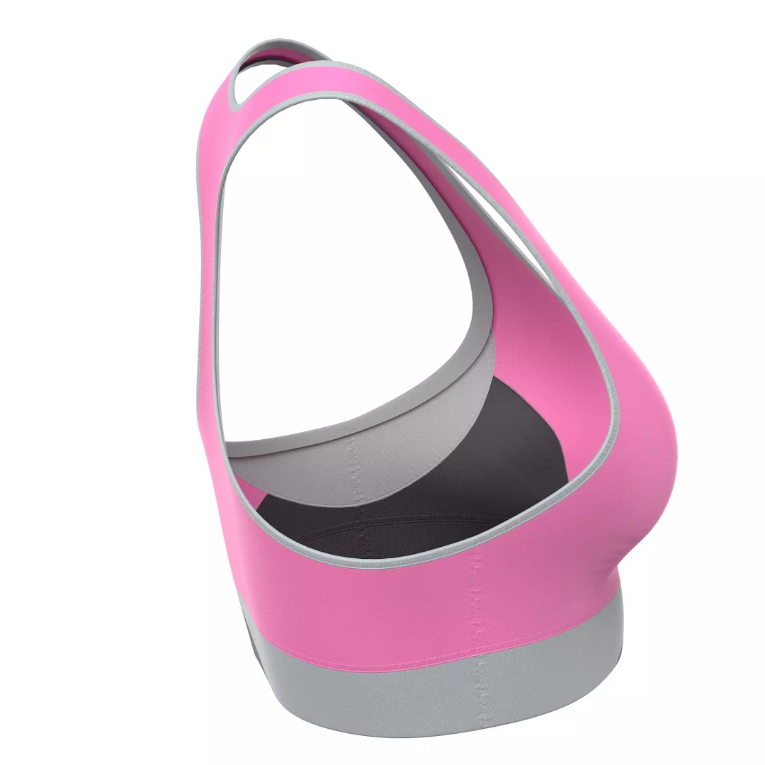 Sport Bra 3D Model – Low Poly Clothing Asset, PBR Textures, FBX - View 37