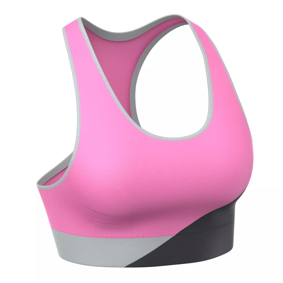 Sport Bra 3D Model – Low Poly Clothing Asset, PBR Textures, FBX - View 44