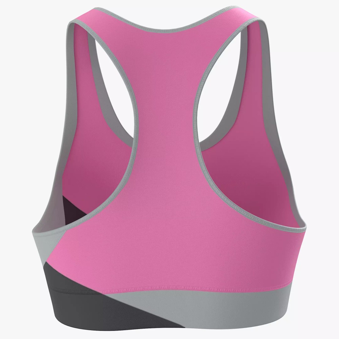 Sport Bra 3D Model – Low Poly Clothing Asset, PBR Textures, FBX - View 8