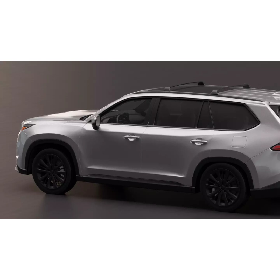 Toyota Grand Highlander 3D Model – High Fidelity Vehicle Asset, FBX