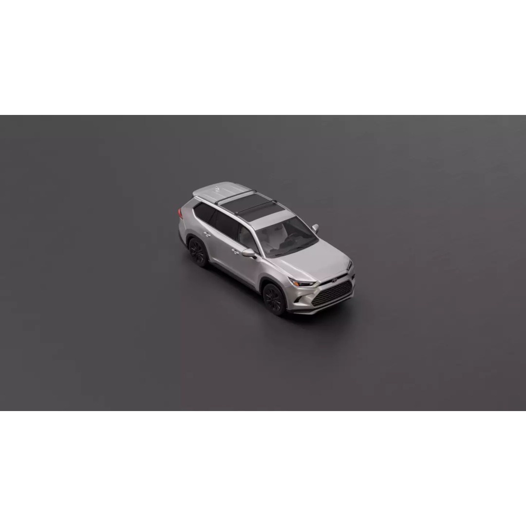 Toyota Grand Highlander 3D Model – High Fidelity Vehicle Asset, FBX - View 18