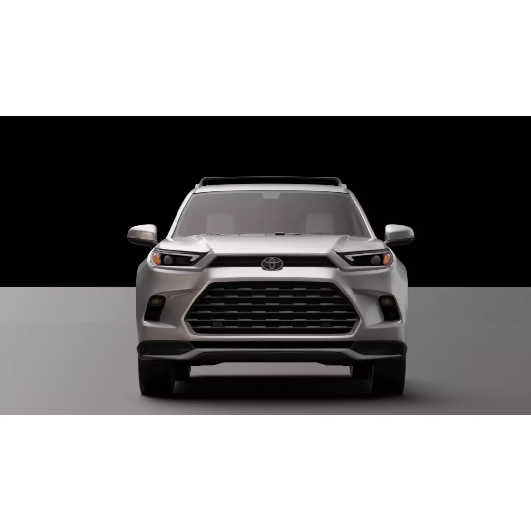 Toyota Grand Highlander 3D Model – High Fidelity Vehicle Asset, FBX - View 3