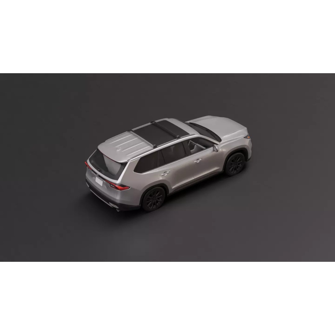 Toyota Grand Highlander 3D Model – High Fidelity Vehicle Asset, FBX - View 5