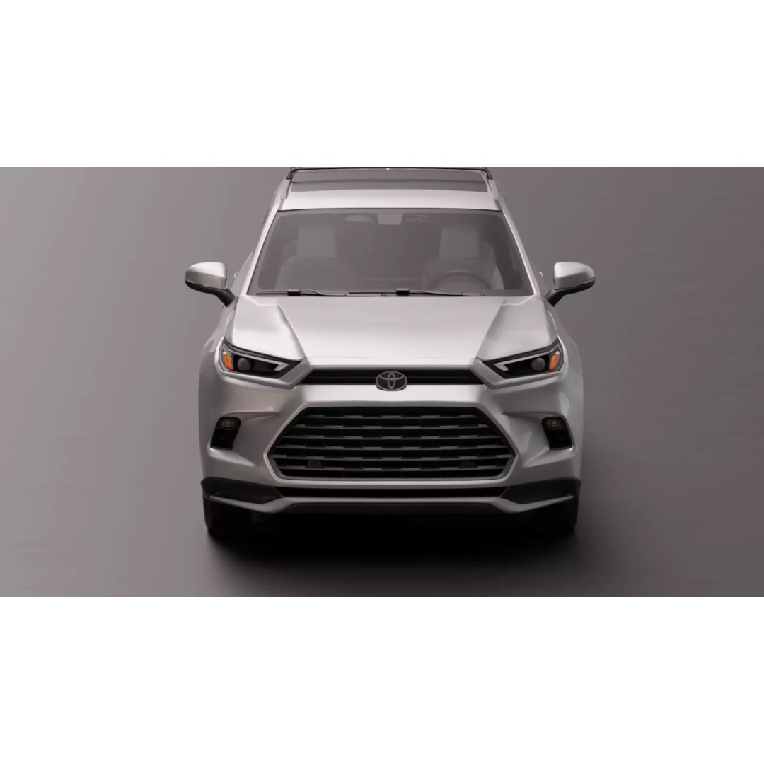 Toyota Grand Highlander 3D Model – High Fidelity Vehicle Asset, FBX - View 7