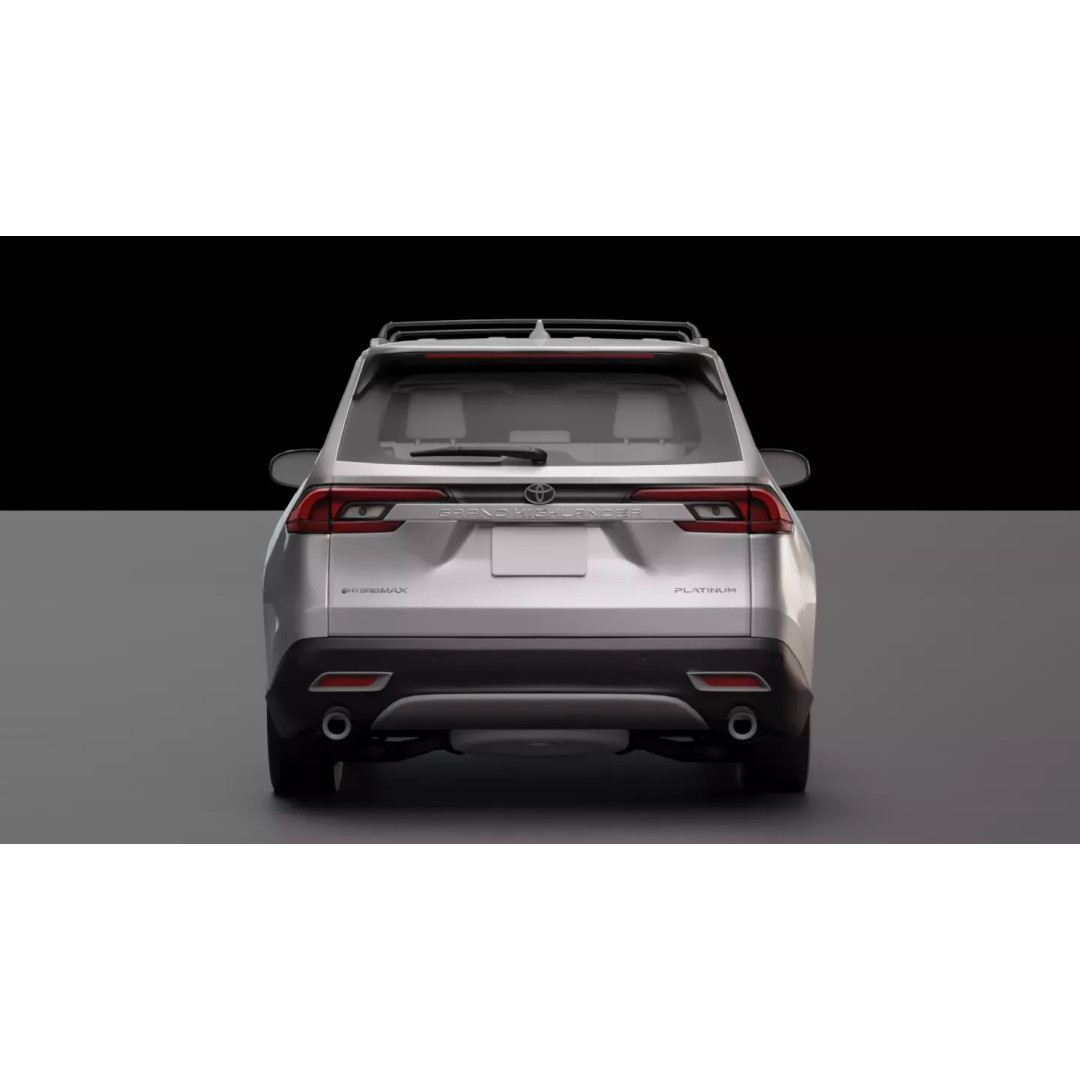 Toyota Grand Highlander 3D Model – High Fidelity Vehicle Asset, FBX - View 8
