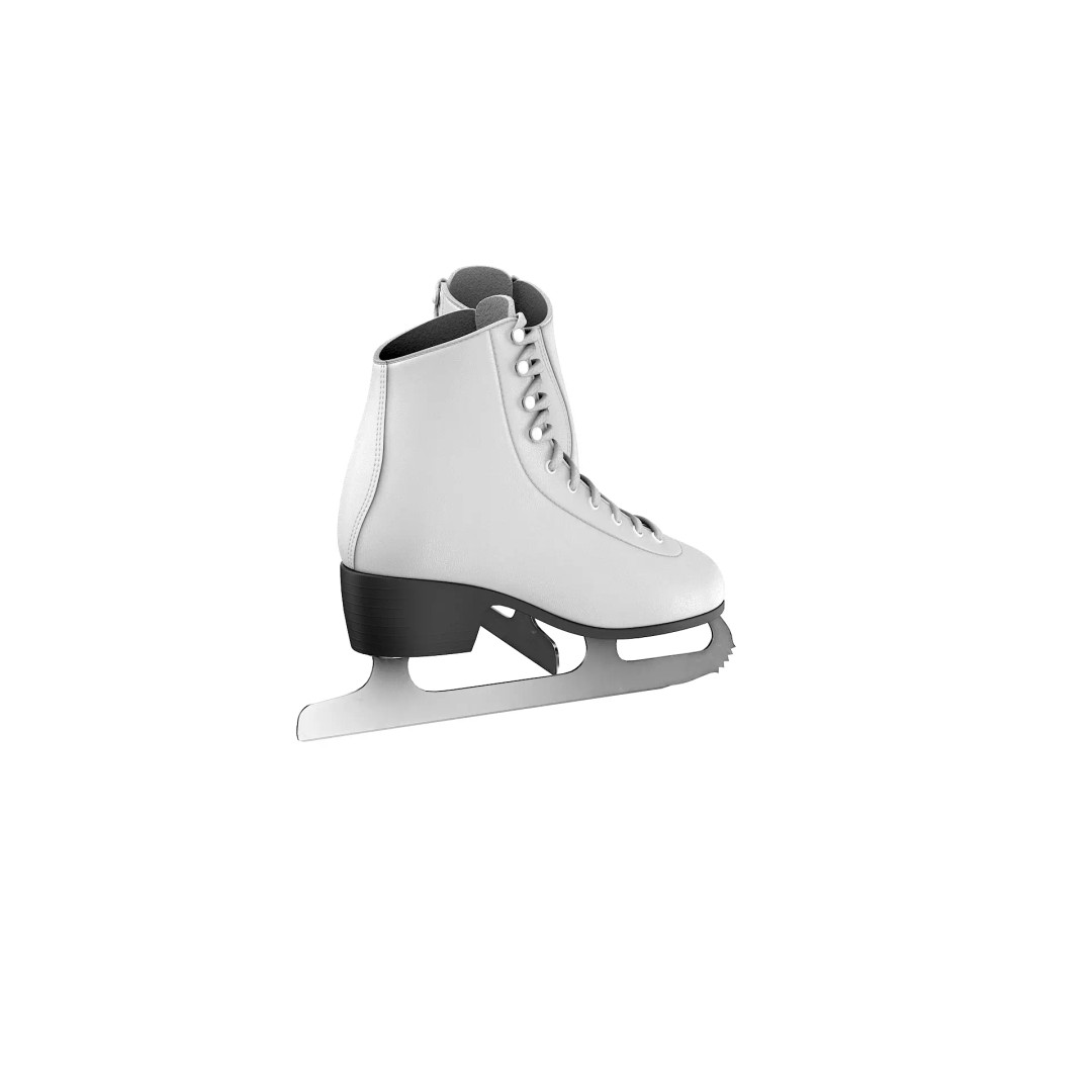 Ice Skates 3D Model – Low Poly PBR Asset for Games, FBX, OBJ - View 37