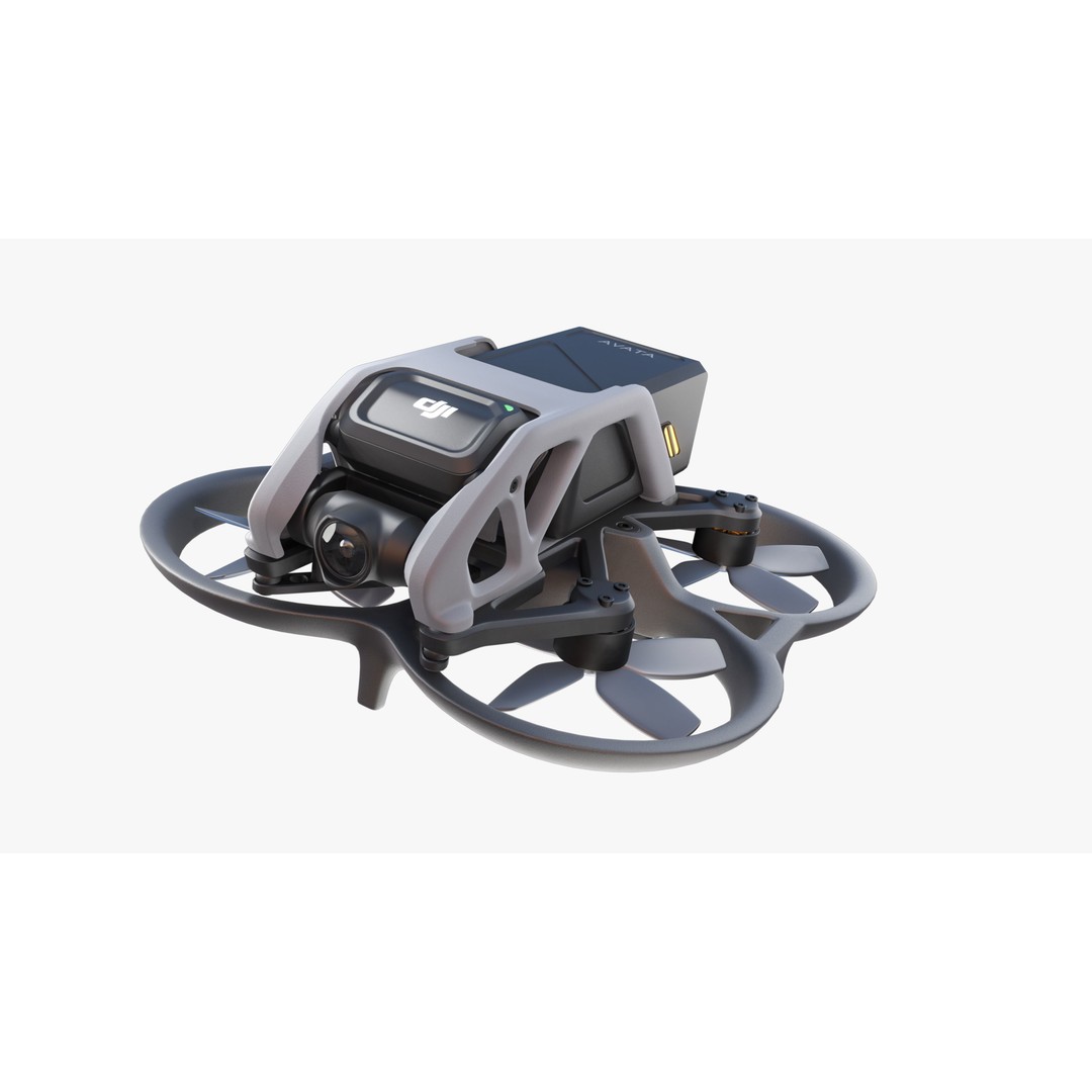 DJI Avata 3D Model – High Detail Quadcopter Asset for Blender - View 12