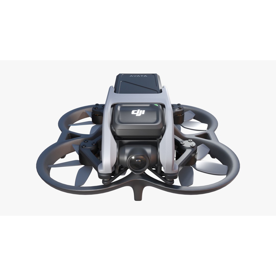 DJI Avata 3D Model – High Detail Quadcopter Asset for Blender - View 5