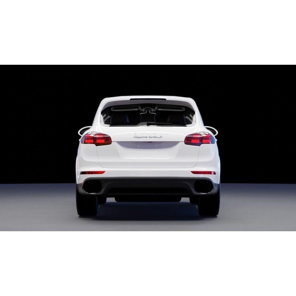 Porsche Cayenne TurboS 3D Model – High Poly Rigged Game Asset, FBX - View 11