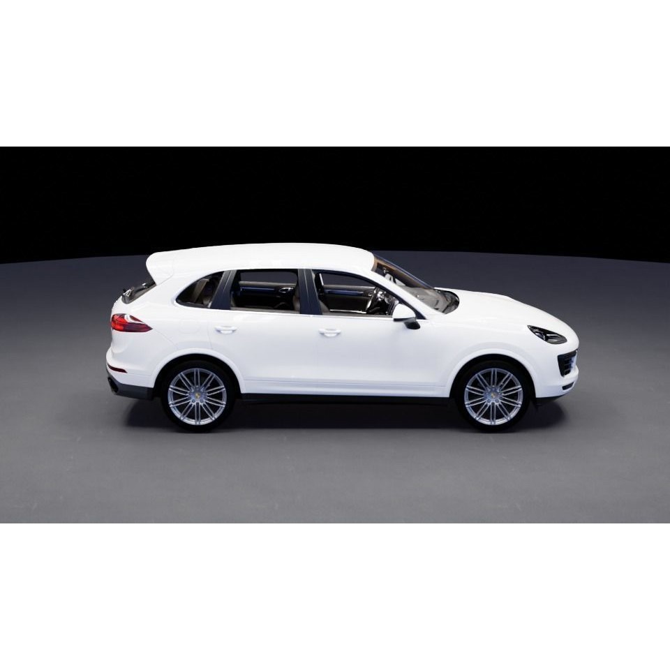 Porsche Cayenne TurboS 3D Model – High Poly Rigged Game Asset, FBX - View 12