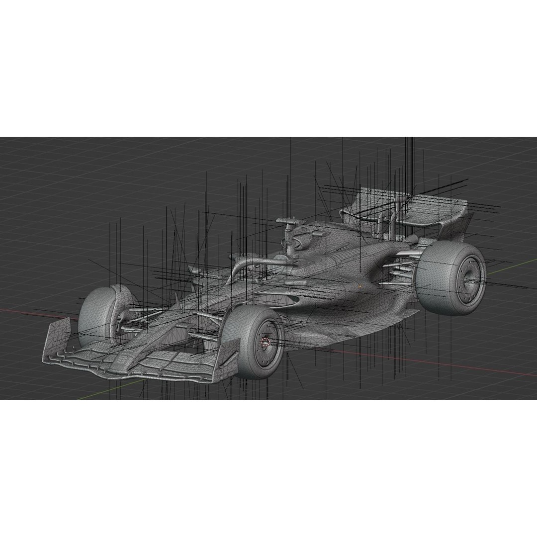Alfa Romeo C43 3D Model – Low Poly Racing Car, FBX, Game Ready