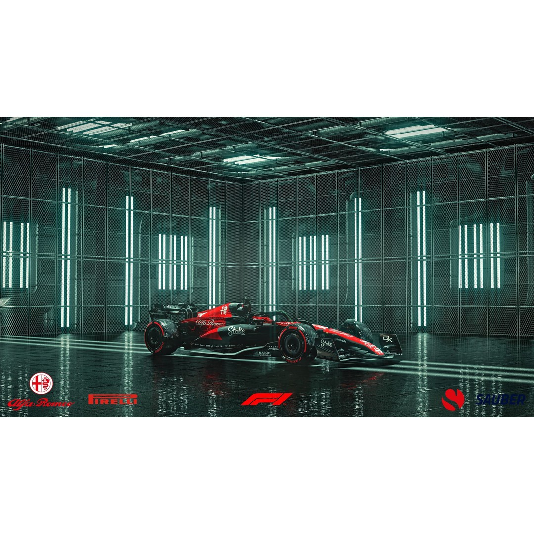 Alfa Romeo C43 3D Model – Low Poly Racing Car, FBX, Game Ready - View 6