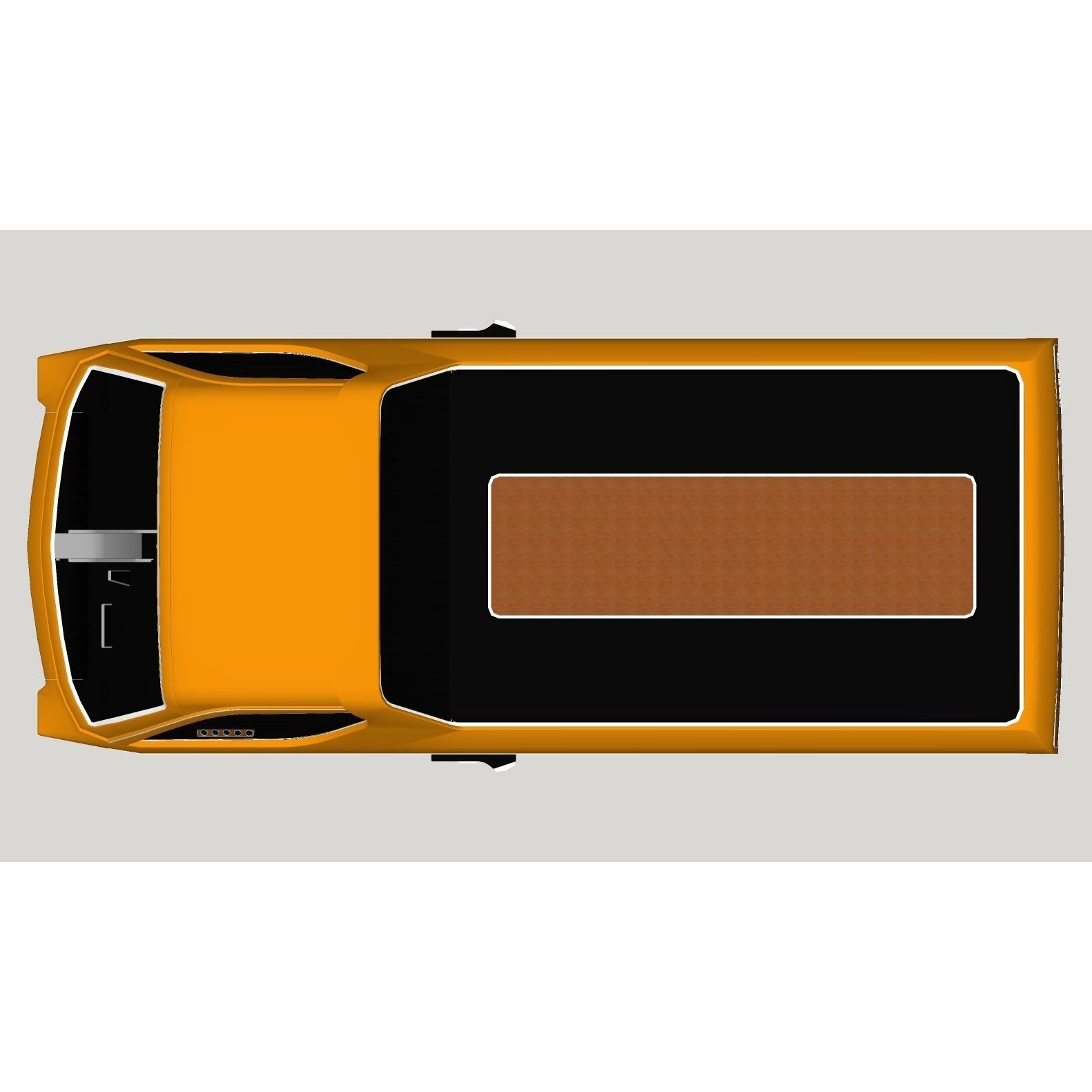Dodge Deora - High-Poly and Low-Poly 3D Model
