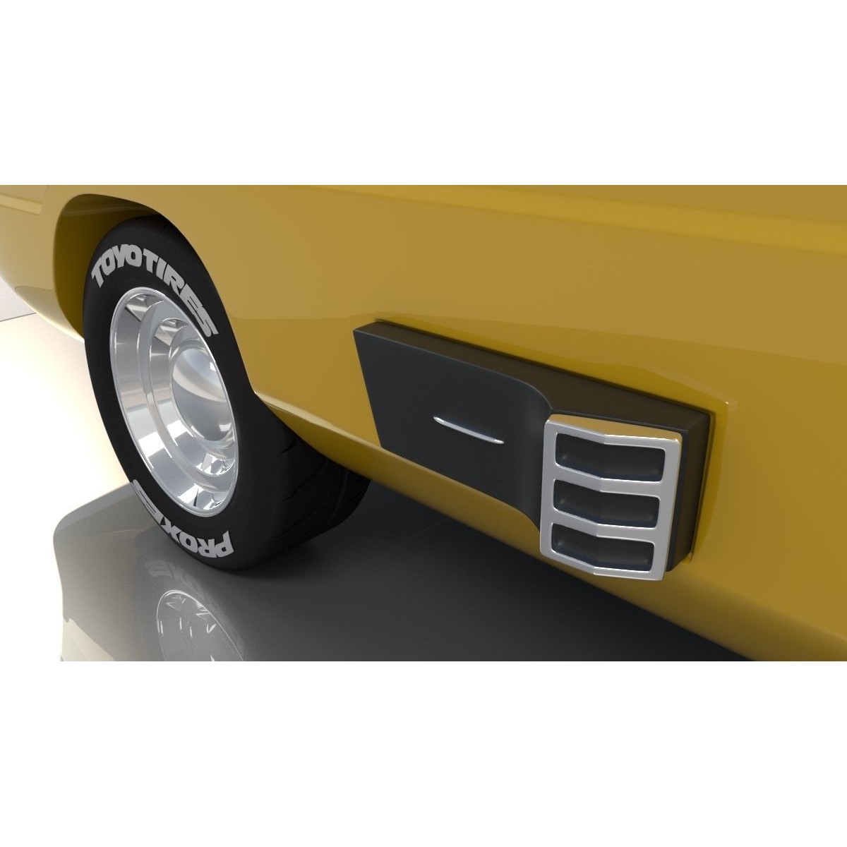 Dodge Deora - High-Poly and Low-Poly 3D Model - View 13