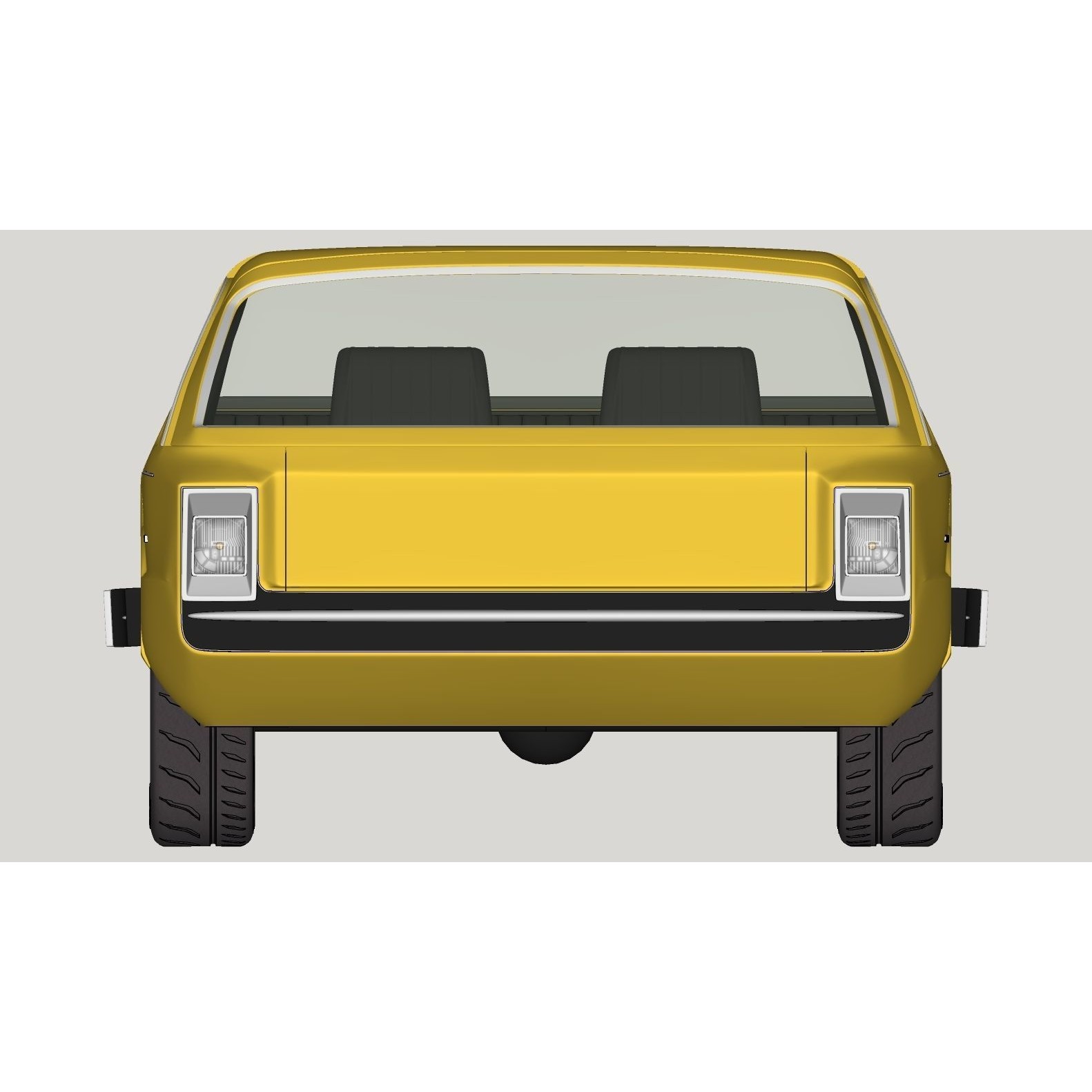 Dodge Deora - High-Poly and Low-Poly 3D Model - View 24