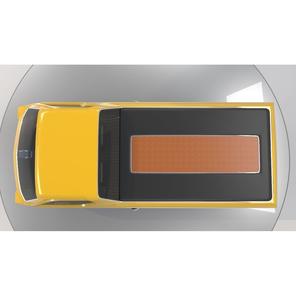 Dodge Deora - High-Poly and Low-Poly 3D Model - View 5