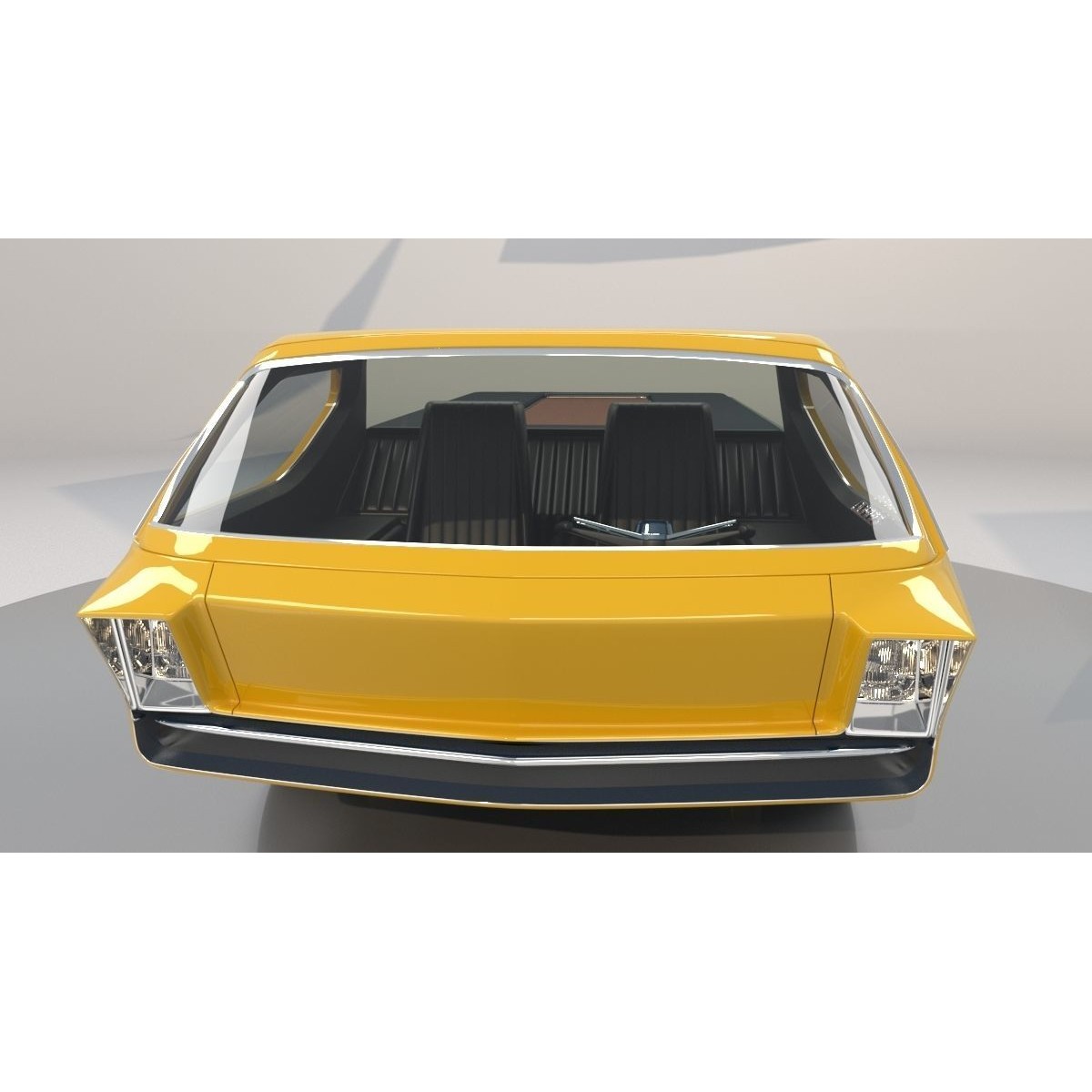 Dodge Deora - High-Poly and Low-Poly 3D Model - View 6