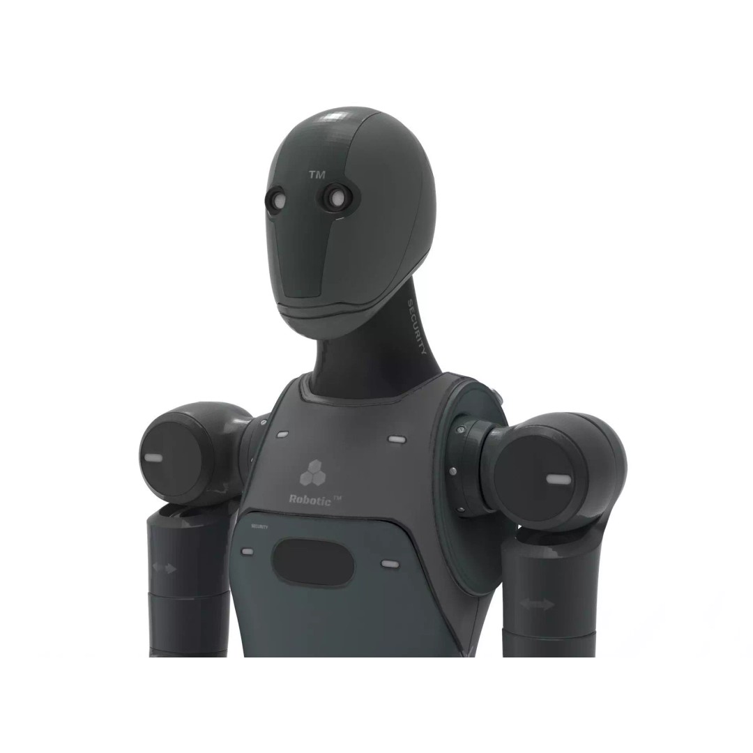 Humanoid Robot 3D Model – High Poly Character with PBR Textures, FBX - View 11