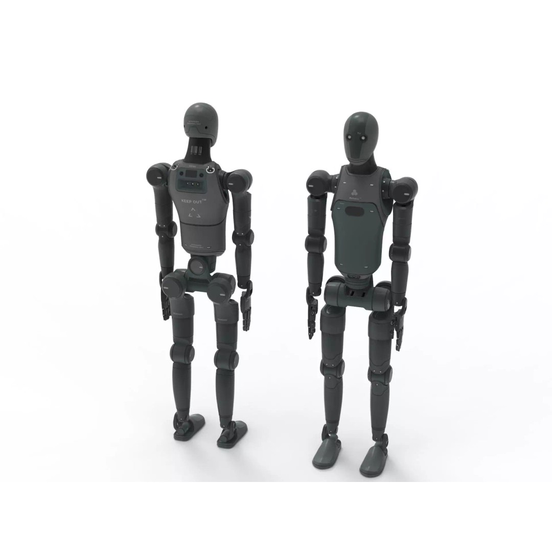 Humanoid Robot 3D Model – High Poly Character with PBR Textures, FBX - View 2