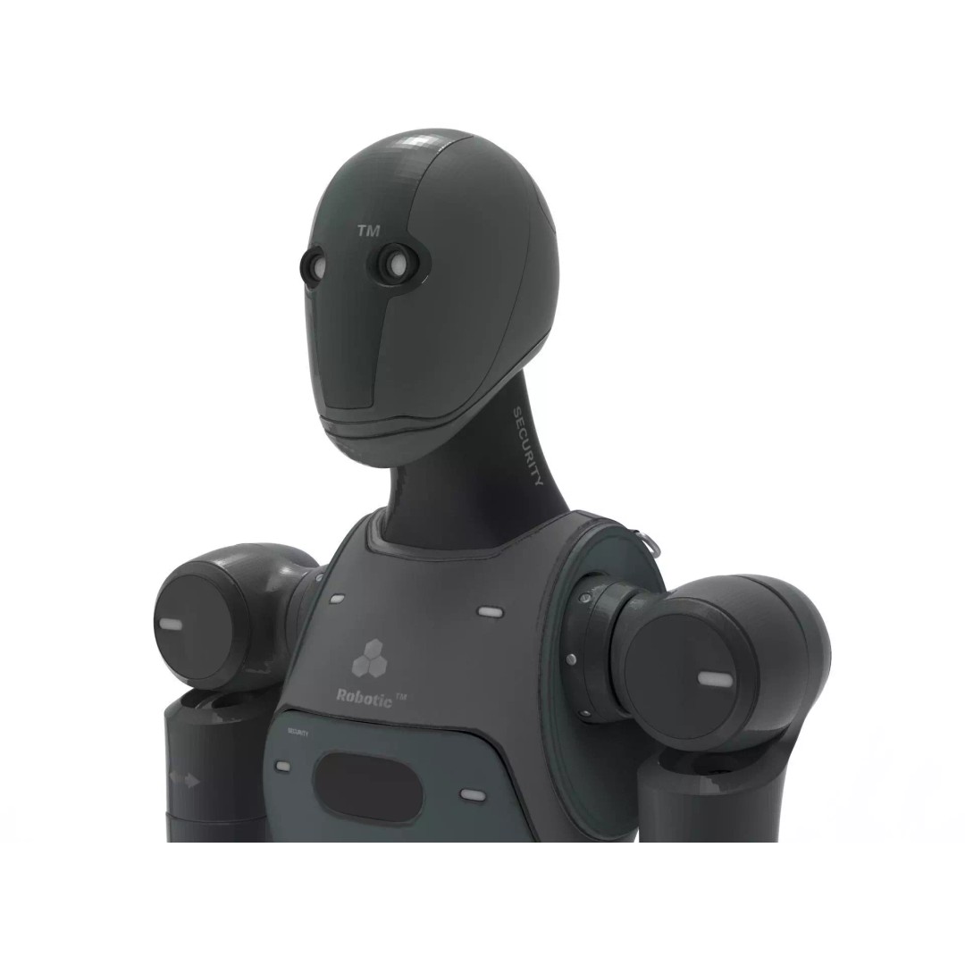 Humanoid Robot 3D Model – High Poly Character with PBR Textures, FBX - View 22