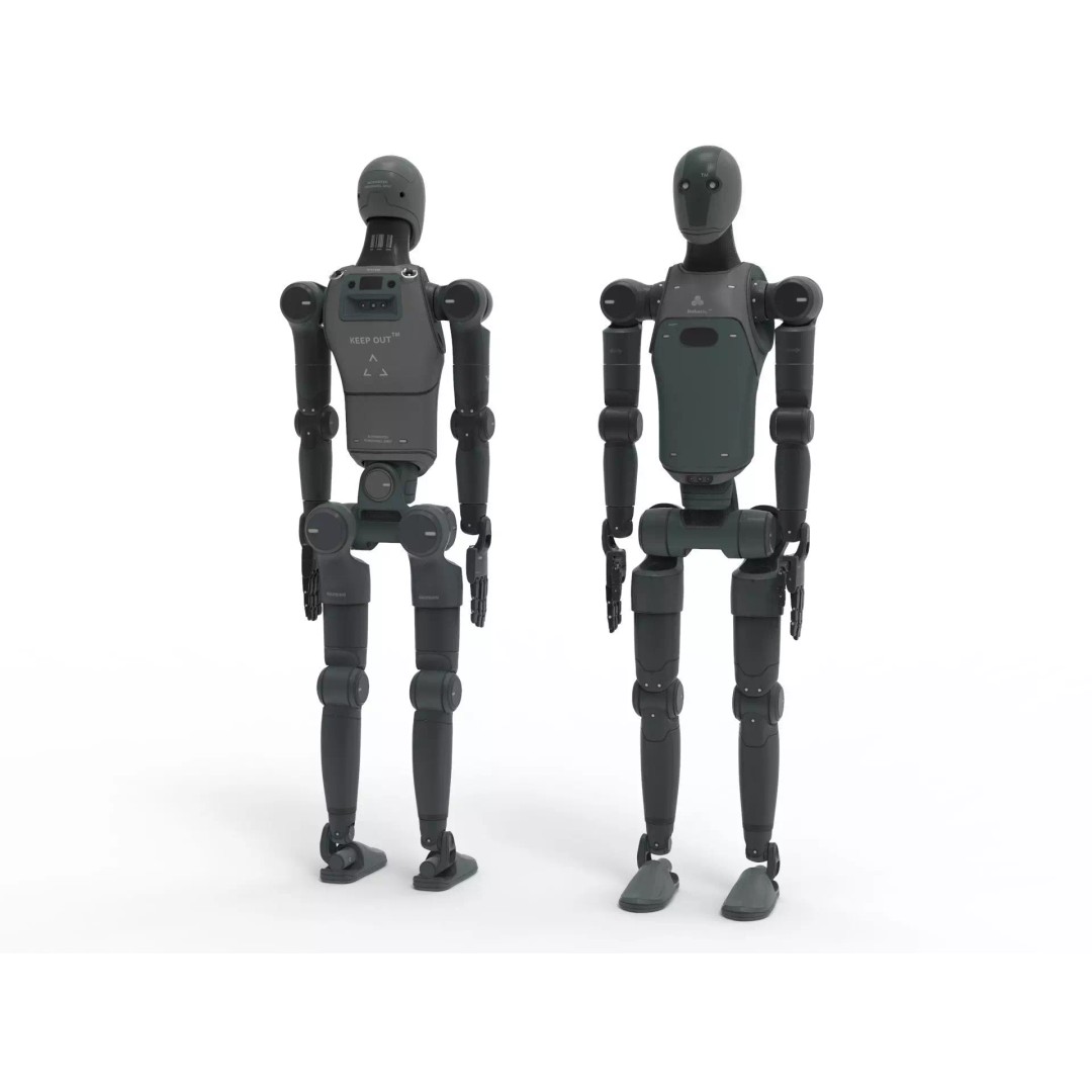 Humanoid Robot 3D Model – High Poly Character with PBR Textures, FBX - View 24
