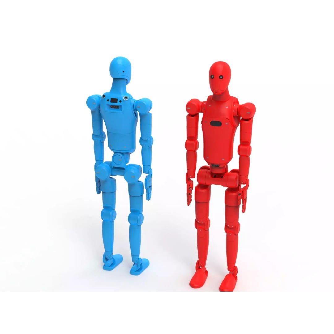 Humanoid Robot 3D Model – High Poly Character with PBR Textures, FBX - View 25