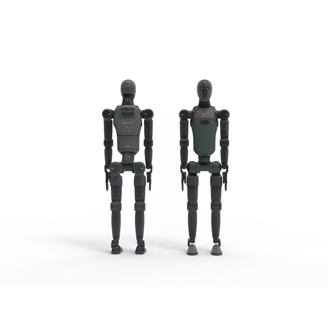 Humanoid Robot 3D Model – High Poly Character with PBR Textures, FBX - View 4