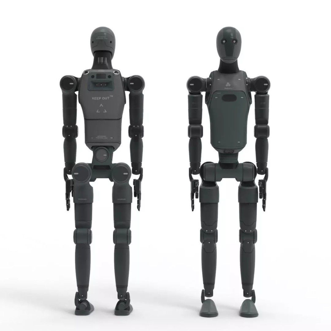 Humanoid Robot 3D Model – High Poly Character with PBR Textures, FBX - View 6