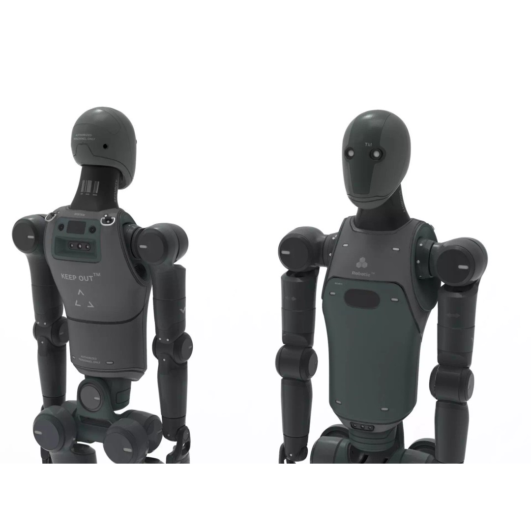 Humanoid Robot 3D Model – High Poly Character with PBR Textures, FBX - View 8