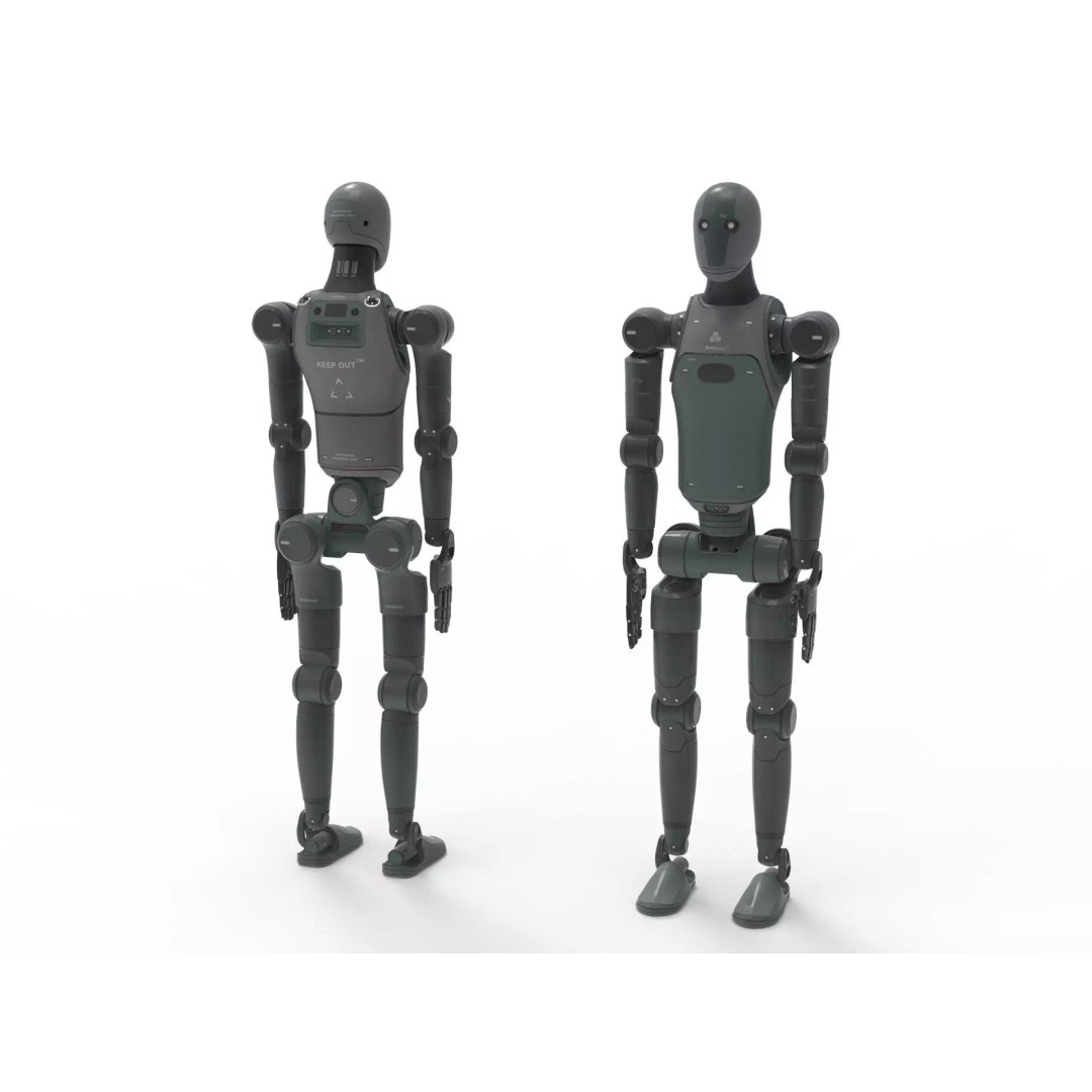 Humanoid Robot 3D Model – High Poly Character with PBR Textures, FBX - View 9