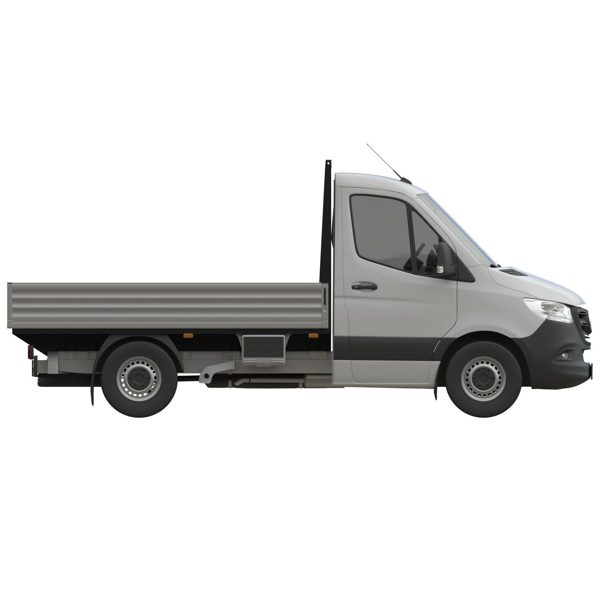 Mercedes-Benz Sprinter Chassis Cab L1 - Game-Ready 3D Model - View 11