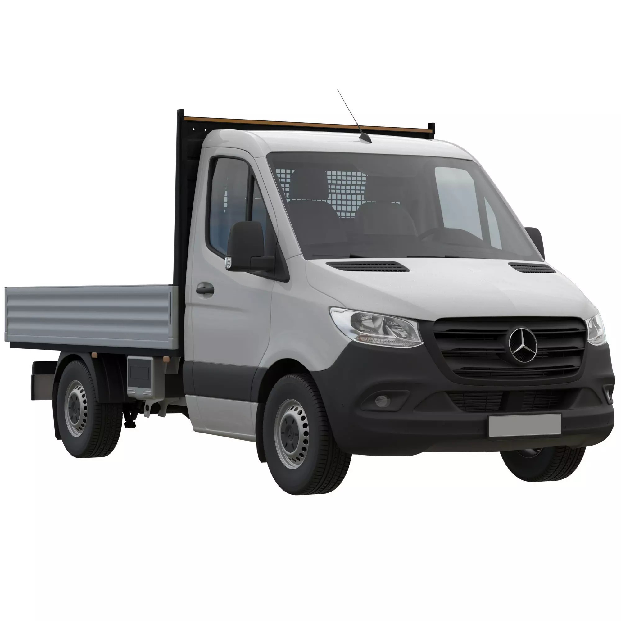 Mercedes-Benz Sprinter Chassis Cab L1 - Game-Ready 3D Model - View 2