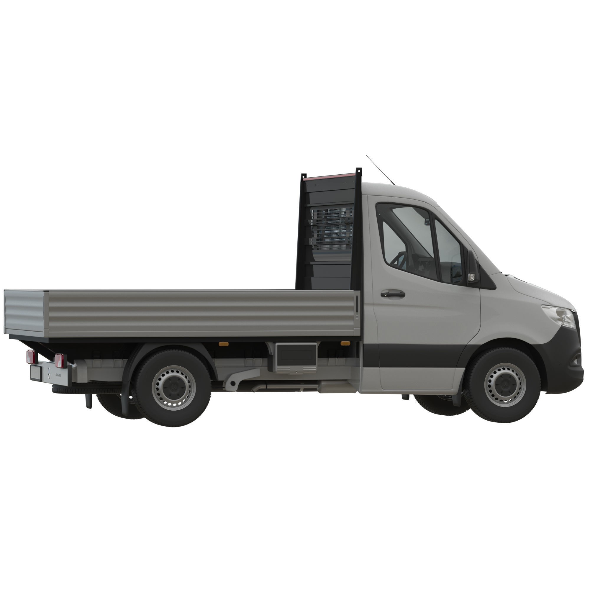 Mercedes-Benz Sprinter Chassis Cab L1 - Game-Ready 3D Model - View 5