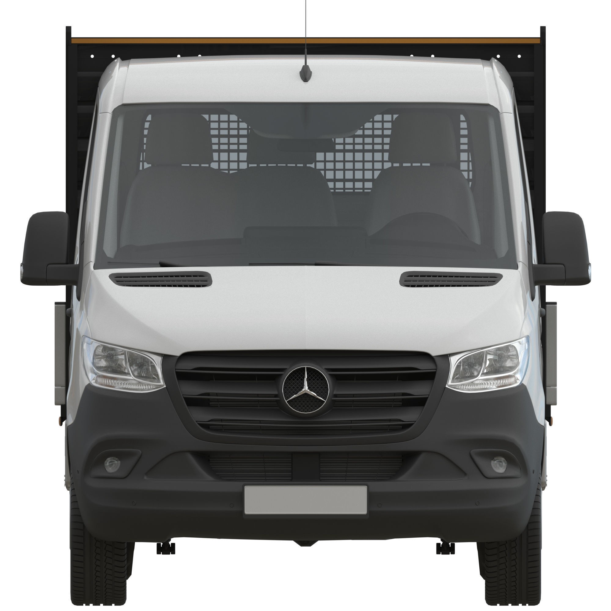 Mercedes-Benz Sprinter Chassis Cab L1 - Game-Ready 3D Model - View 9