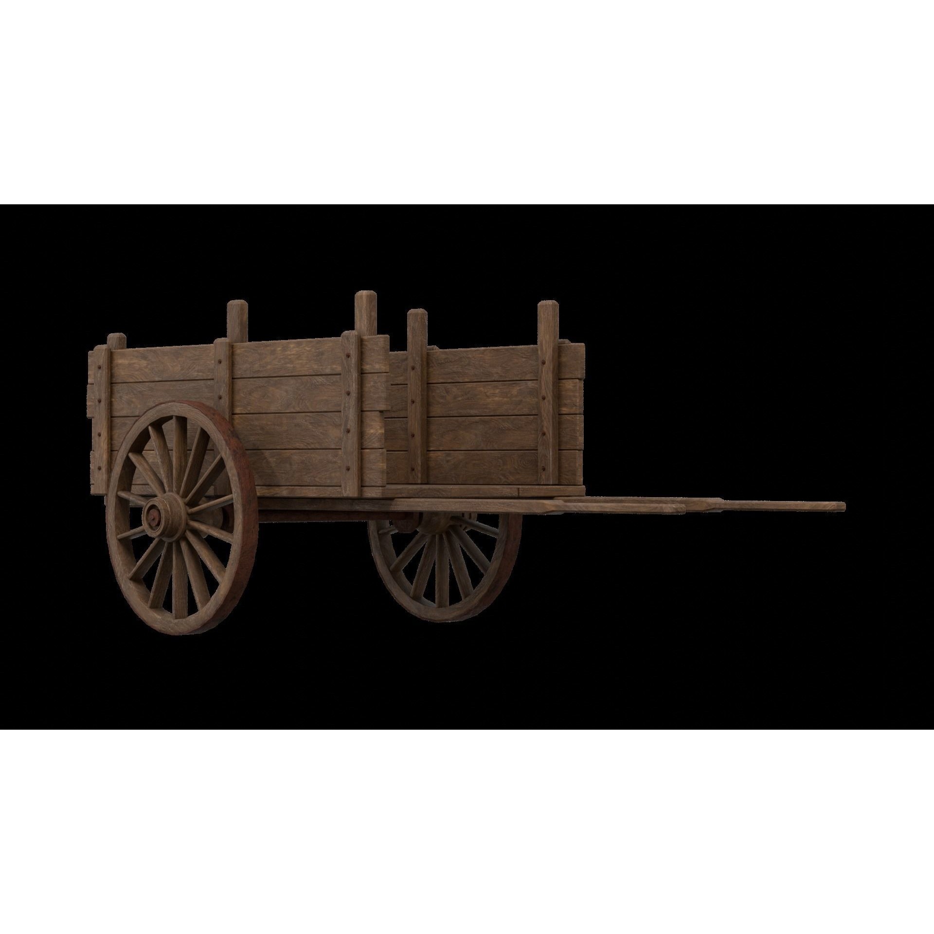 Medieval Landscape - Game-Ready 3D Model - View 22