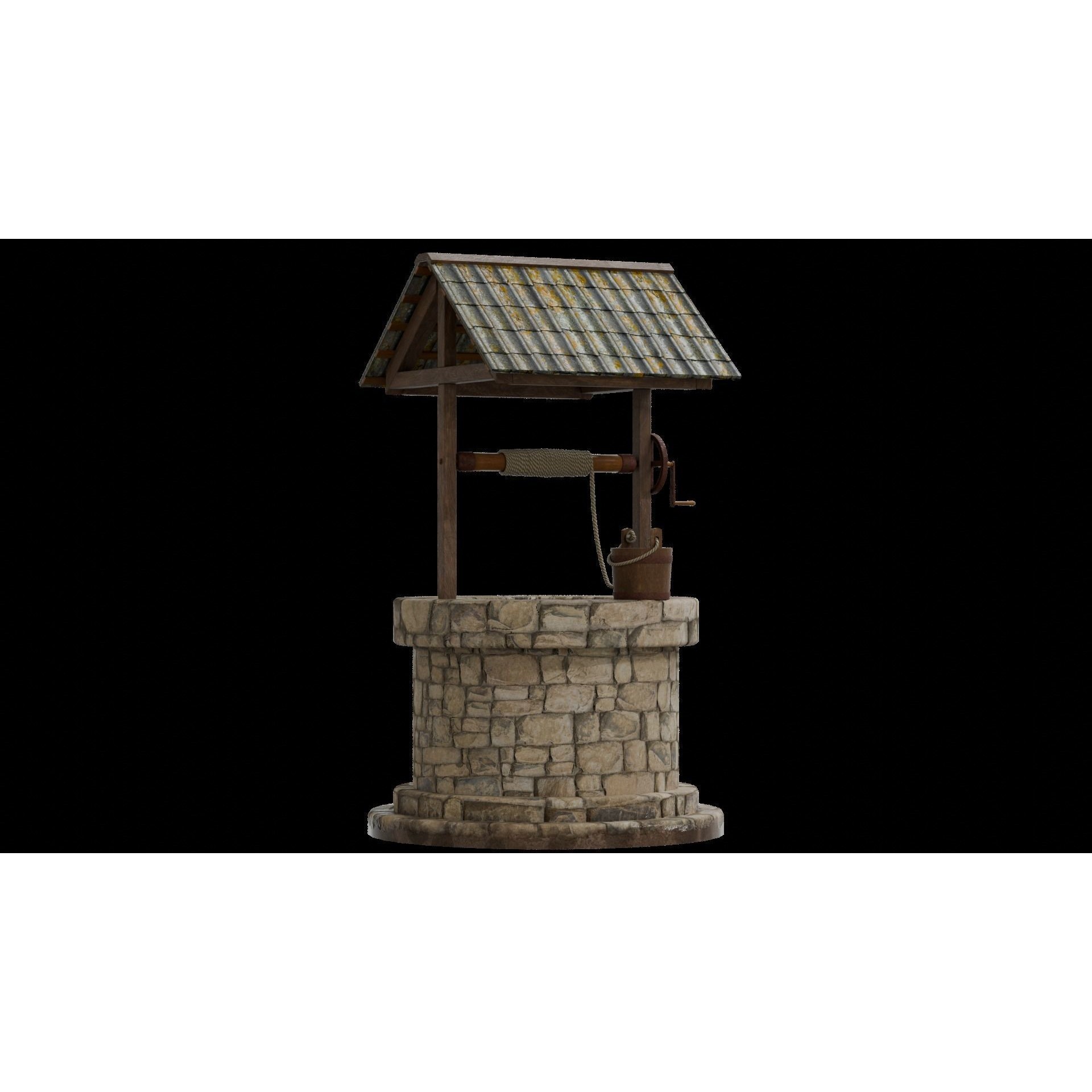 Medieval Landscape - Game-Ready 3D Model - View 30